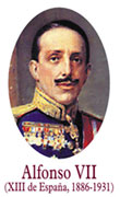 Retrato de Alfonso VII (XIII de España)